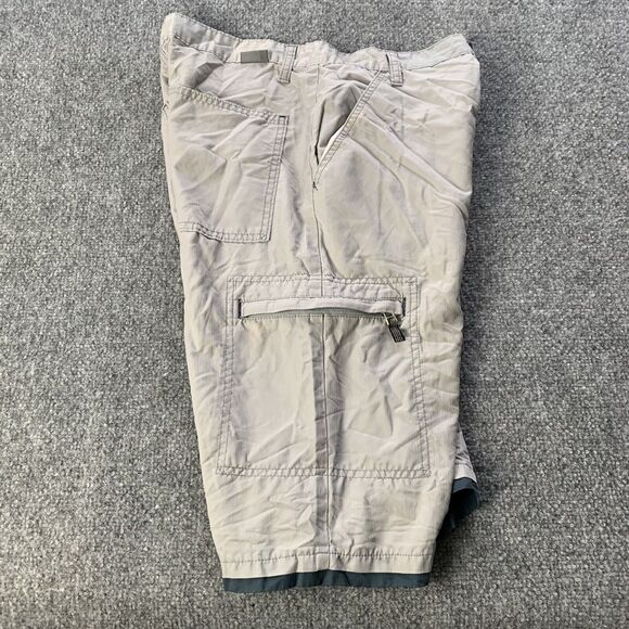 VTG Levi’s SilverTab Womens Cargo Shorts Gray Outdoor Hiking Size 18 (30” Waist) - Picture 16 of 16